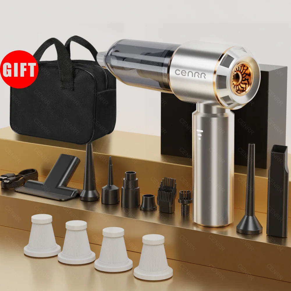 Aspirateur Voiture Compact Argent 4hepa